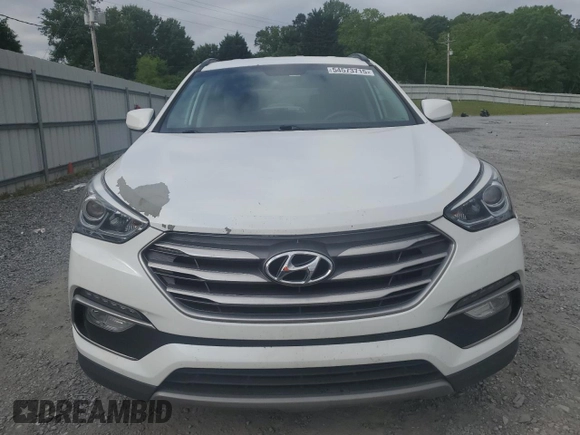 2017 Hyundai Santa Fe 2.4L with VIN 5NMZUDLB7HH001772, listed as a Copart auction lot 54573715 with 94,118 mi miles and Salvage title. Bid and sale history available at DreamBid. Image 5.
