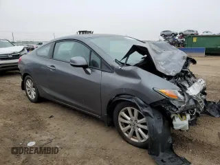 2012 Honda Civic Cpe EX-L with VIN 2HGFG3B10CH518964, listed as a Copart auction lot 43569475 with Not Provided miles and Salvage Title. Bid and sale history available at carsss.com. Image 4.