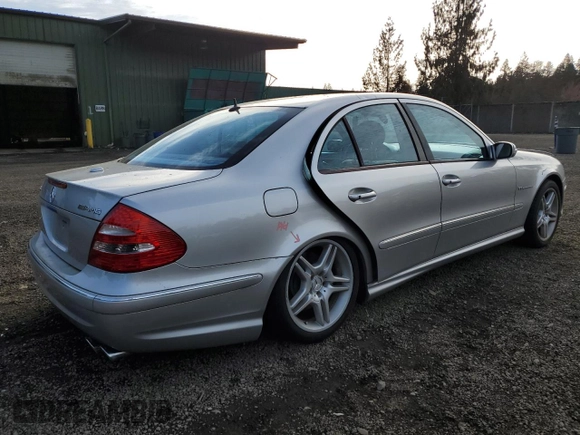 2005 Mercedes-Benz E-Class 5.5L AMG with VIN WDBUF76J55A775449, listed as a Copart auction lot 48429765 with 0 mi miles and Salvage Title. Bid and sale history available at carsss.com. Image 3.