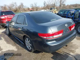 2003 Honda Accord EX z VIN 1HGCM66593A014065, wystawiony jako IAAI lot #41774694 z przebiegiem 163 536 mil mil oraz . Historia ofert i sprzedaży dostępna na DreamBid. Obrazek 3.