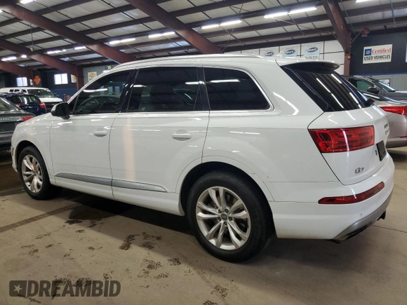 2017 Audi Q7 Premium Plus with VIN WA1LAAF73HD018687, listed as a Copart auction lot 45411145 with 110,040 mi miles and Clean title. Bid and sale history available at DreamBid. Image 2.