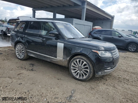 2016 Land Rover Range Rover Supercharged with VIN SALGS2EF4GA286899, listed as a Copart auction lot 77257394 with 62,451 mi miles and Salvage Title. Bid and sale history available at carsss.com. Image 4.