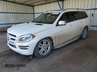 2013 Mercedes-Benz GL 450 z VIN 4JGDF7CE9DA230244, wystawiony jako Copart lot #55085795 z przebiegiem Nie podano mil oraz Szkoda całkowita • Salvage title. Historia ofert i sprzedaży dostępna na DreamBid. Obrazek 1.