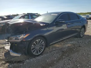2017 Genesis G80 3.8L with VIN KMHGN4JE2HU207345, listed as a Copart auction lot 48514455 with Not Provided miles and Non Repairable. Bid and sale history available at DreamBid. Image 1.