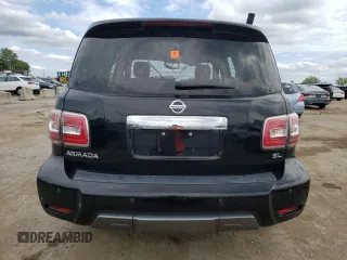 2019 Nissan Armada SV with VIN JN8AY2NC8K9580189, listed as a Copart auction lot 69314404 with Not Provided miles and Clean Title. Bid and sale history available at carsss.com. Image 6.