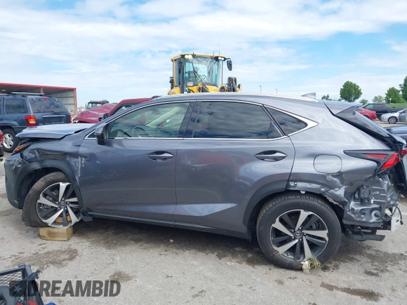 2021 Lexus NX 300 with VIN JTJGARDZ8M2250070, listed as a IAAI auction lot 42183625 with 63,748 mi miles and . Bid and sale history available at DreamBid. Image 14.