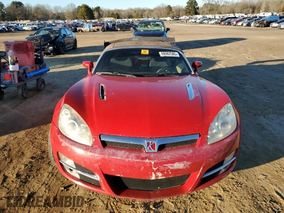 2007 Saturn Sky z VIN 1G8MB35B37Y102695, wystawiony jako Copart lot #88982385 z przebiegiem Nie podano mil oraz Szkody całkowita. Historia ofert i sprzedaży dostępna na DreamBid. Obrazek 5.