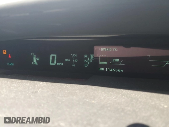 2010 Toyota Prius II with VIN JTDKN3DU8A0063941, listed as a Copart auction lot 54551245 with 114,556 mi miles and Salvage Title. Bid and sale history available at carsss.com. Image 9.