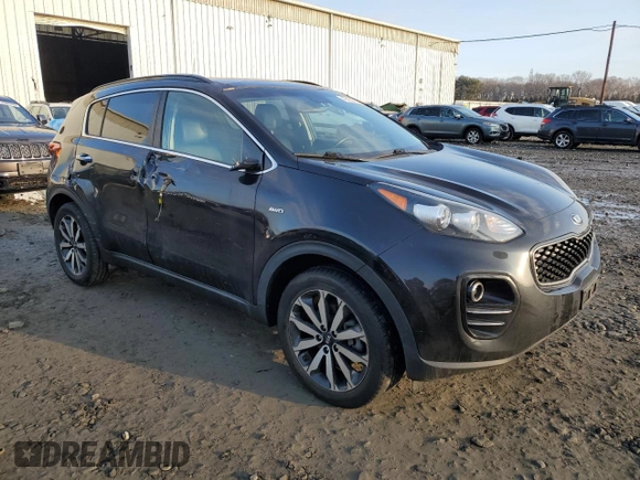 2019 Kia Sportage EX with VIN KNDPNCAC1K7495118, listed as a Copart auction lot 42792375 with 82,679 mi miles and Salvage Title. Bid and sale history available at carsss.com. Image 4.