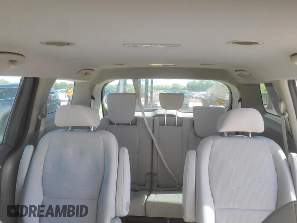 2016 Kia Sedona L with VIN KNDMA5C16G6208049, listed as a Copart auction lot 53080635 with 92,374 mi miles and Salvage Title. Bid and sale history available at carsss.com. Image 10.