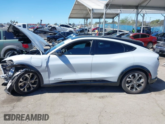 2021 Ford Mustang Mach-E Premium with VIN 3FMTK3RM5MMA60868, listed as a IAAI auction lot 41825849 with 60,119 mi miles and . Bid and sale history available at DreamBid. Image 14.