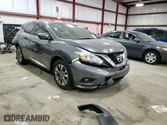 2017 Nissan Murano SL with VIN 5N1AZ2MH9HN184774, listed as a Copart auction lot 47986105 with 153,228 mi miles and Salvage Title. Bid and sale history available at DreamBid. Image 11.
