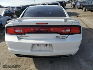 2013 Dodge Charger RT Max with VIN 2C3CDXCT5DH745154, listed as a Copart auction lot 44000595 with 163,852 mi miles and Salvage Title. Bid and sale history available at carsss.com. Image 6.