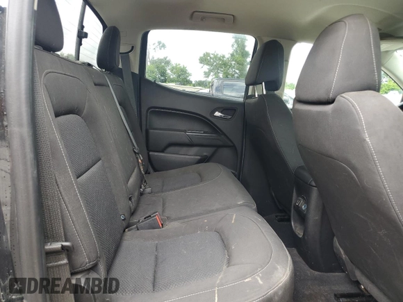 2019 Chevrolet Colorado 4WD LT with VIN 1GCGTCENXK1134524, listed as a Copart auction lot 60968805 with 118,049 mi miles and Salvage title. Bid and sale history available at DreamBid. Image 10.