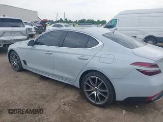 2022 Genesis G70 2.0T with VIN KMTG34TA9NU090218, listed as a IAAI auction lot 42437863 with 18,913 mi miles and . Bid and sale history available at DreamBid. Image 14.