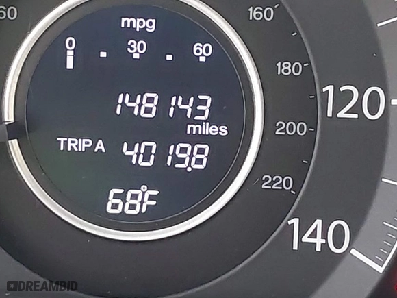 2016 Honda CR-V EX with VIN 3CZRM3H57GG709716, listed as a IAAI auction lot 41741272 with 148,143 mi miles. Bid and sale history available at carsss.com. Image 15.