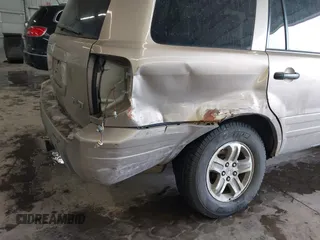 2005 Honda Pilot EX-L with VIN 2HKYF18535H541870, listed as a IAAI auction lot 41354455 with 0 mi miles. Bid and sale history available at carsss.com. Image 6.