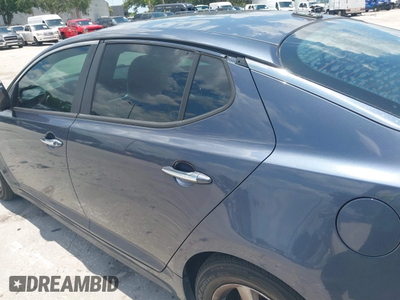2015 Kia Optima LX with VIN 5XXGM4A71FG472575, listed as a IAAI auction lot 42581639 with 189,348 mi miles and . Bid and sale history available at DreamBid. Image 6.