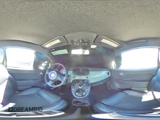 2015 FIAT 500 Sport with VIN 3C3CFFBR1FT707439, listed as a Copart auction lot 49444145 with 65,842 mi miles and Salvage Title. Bid and sale history available at carsss.com. Image 12.