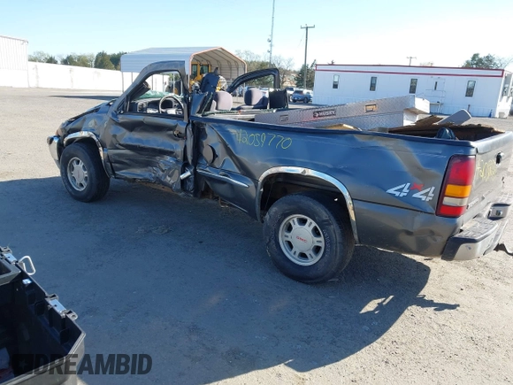 1999 GMC Sierra 1500 SLE with VIN 1GTEK14T1XE547270, listed as a IAAI auction lot 42059770 with 307,097 mi miles and . Bid and sale history available at DreamBid. Image 3.