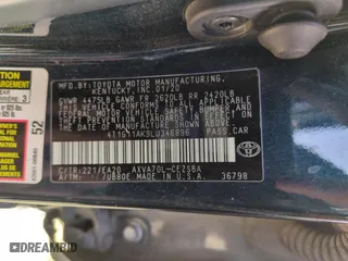 2020 Toyota Camry SE with VIN 4T1G11AK9LU346896, listed as a Copart auction lot 52213535 with 113,167 mi miles and Salvage Title. Bid and sale history available at carsss.com. Image 12.