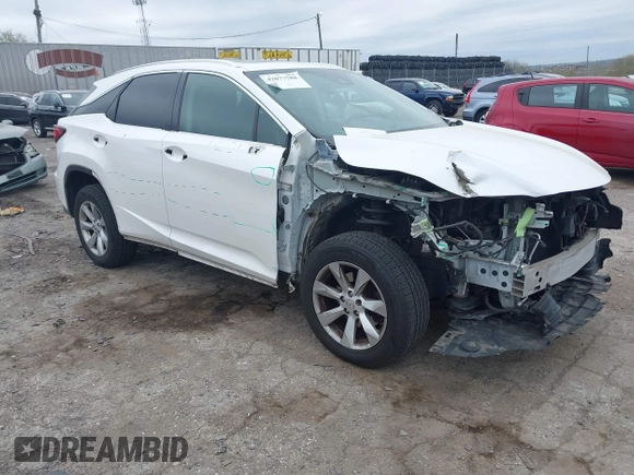 2016 Lexus RX 350 z VIN 2T2BZMCAXGC014817, wystawiony jako IAAI lot #42077588 z przebiegiem 91 035 mil mil oraz . Historia ofert i sprzedaży dostępna na DreamBid. Obrazek 1.