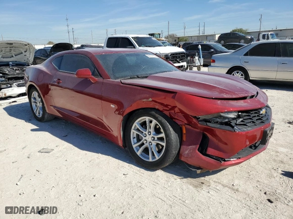 2021 Chevrolet Camaro 1LS with VIN 1G1FB1RX6M0128963, listed as a Copart auction lot 80151114 with 42,745 mi miles and Salvage Title. Bid and sale history available at carsss.com. Image 4.