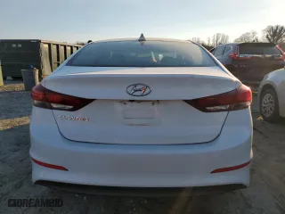2017 Hyundai Elantra SE with VIN 5NPD84LF4HH040257, listed as a Copart auction lot 46703985 with 72,634 mi miles and Salvage Title. Bid and sale history available at carsss.com. Image 6.