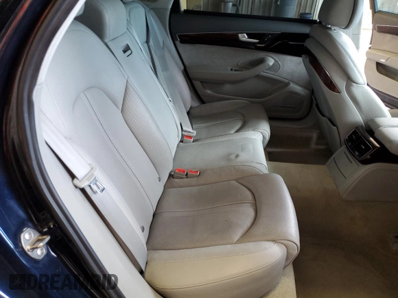 2013 Audi A8 4.0L с VIN WAUR2AFD6DN020907, выставлен на аукционе Copart как лот 54742325 с пробегом 88 042 миль миль и Списание • Salvage title. История ставок и продаж доступна на DreamBid. Изображение 10.