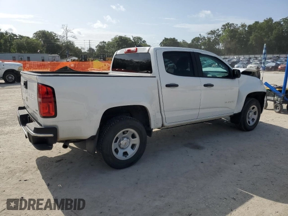 2022 Chevrolet Colorado 2WD Work Truck with VIN 1GCGSBEN2N1123065, listed as a Copart auction lot 59871845 with 94,146 mi miles and Non repairable. Bid and sale history available at DreamBid. Image 3.