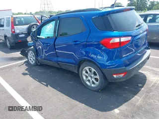2018 Ford EcoSport SE with VIN MAJ3P1TE4JC242494, listed as a IAAI auction lot 42380813 with Not provided miles and . Bid and sale history available at DreamBid. Image 3.