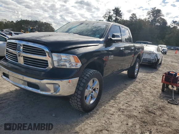 2016 Ram 1500 Lone Star with VIN 1C6RR6LM6GS189368, listed as a Copart auction lot 80655594 with 123,152 mi miles and Salvage Title. Bid and sale history available at DreamBid. Image 1.