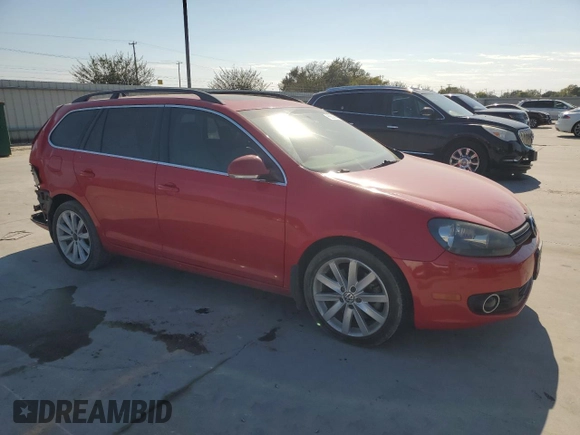 2014 Volkswagen Jetta SportWagen TDI w/Sunroof with VIN 3VWML7AJ2EM605731, listed as a Copart auction lot 76903964 with 143,968 mi miles and Salvage Title. Bid and sale history available at carsss.com. Image 4.
