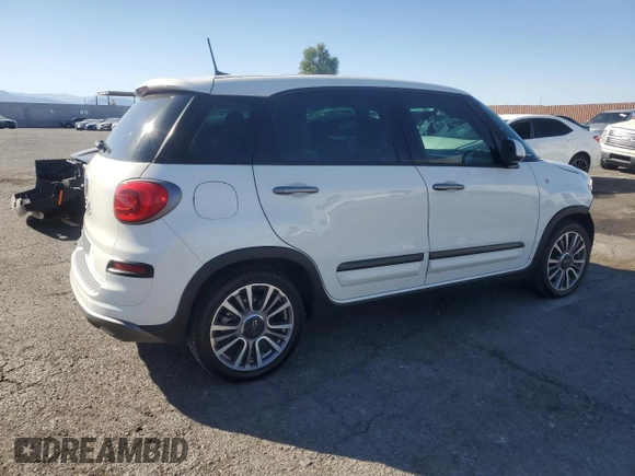 2019 FIAT 500L Trekking with VIN ZFBNFADH3KZ042173, listed as a Copart auction lot 73192904 with 51,624 mi miles and Salvage Title. Bid and sale history available at carsss.com. Image 3.
