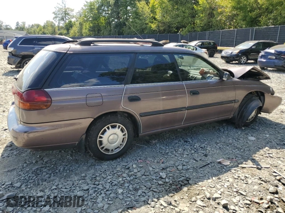 1995 Subaru Legacy L with VIN 4S3BK6353S7328522, listed as a Copart auction lot 71933944 with 60,105 mi miles and Salvage title. Bid and sale history available at DreamBid. Image 3.