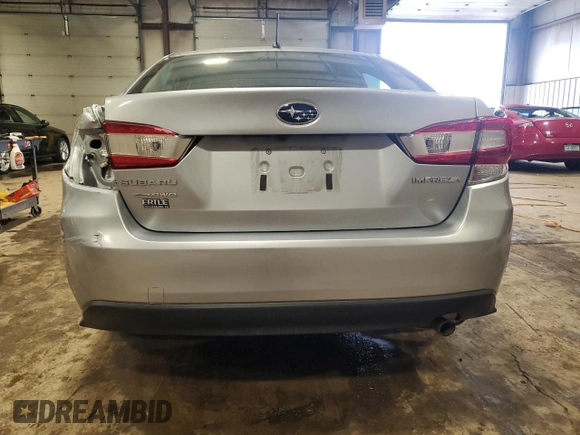 2021 Subaru Impreza with VIN 4S3GKAB61M3607464, listed as a Copart auction lot 51578755 with 46,921 mi miles and Salvage Title. Bid and sale history available at carsss.com. Image 6.