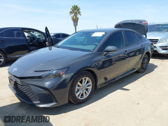 2025 Toyota Camry LE with VIN 4T1DAACK5SU008796, listed as a IAAI auction lot 41978714 with 20,225 mi miles and . Bid and sale history available at DreamBid. Image 18.