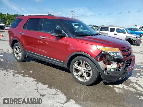 2013 Ford Explorer Limited z VIN 1FM5K7F84DGA33176, wystawiony jako Copart lot #55564475 z przebiegiem 201 045 mil mil oraz Szkoda całkowita • Salvage title. Historia ofert i sprzedaży dostępna na DreamBid. Obrazek 4.