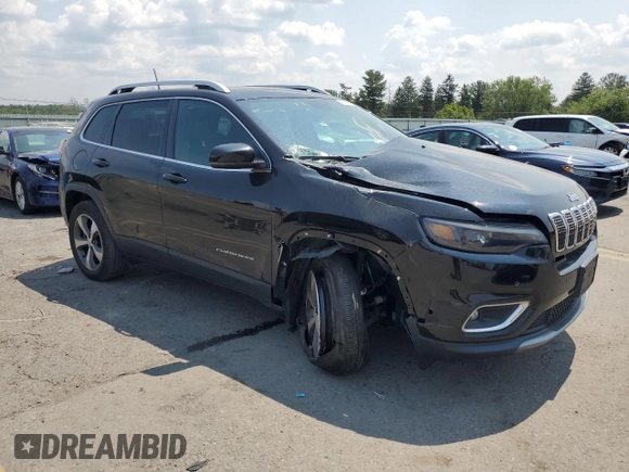 2021 Jeep Cherokee Limited z VIN 1C4PJMDX0MD125945, wystawiony jako Copart lot #65725764 z przebiegiem 30 422 mil mil oraz Szkoda całkowita • Salvage title. Historia ofert i sprzedaży dostępna na DreamBid. Obrazek 4.