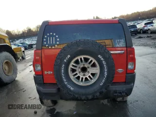 2008 Hummer H3 SUV with VIN 5GTEN13E988157875, listed as a Copart auction lot 82290214 with Not Provided miles and Salvage Title. Bid and sale history available at DreamBid. Image 6.