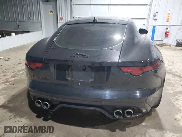 2018 Jaguar F-Type with VIN SAJD51EEXJCK51042, listed as a Copart auction lot 84990464 with 53,400 mi miles and Salvage Title. Bid and sale history available at DreamBid. Image 6.