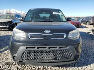 2014 Kia Soul + with VIN KNDJP3A50E7018427, listed as a Copart auction lot 42261125 with 124,816 mi miles and Salvage Title. Bid and sale history available at carsss.com. Image 5.
