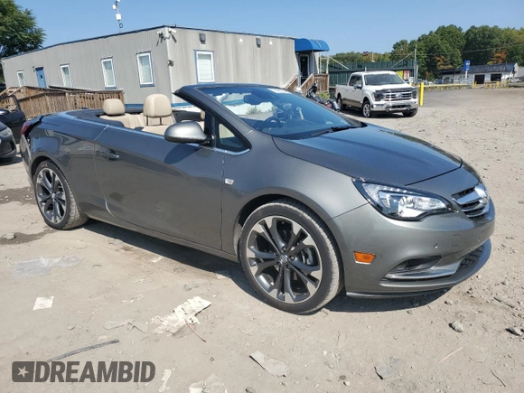 2018 Buick Cascada Premium with VIN W04WH3N56JG044287, listed as a Copart auction lot 72428824 with 60,309 mi miles and Salvage title. Bid and sale history available at DreamBid. Image 4.