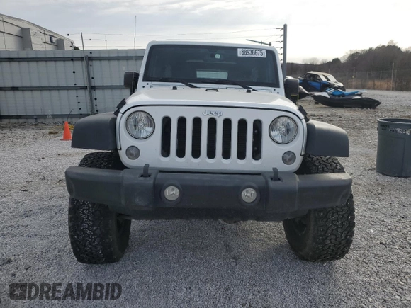 2016 Jeep Wrangler Unlimited Rubicon with VIN 1C4BJWFG0GL342361, listed as a Copart auction lot 88936675 with 65,879 mi miles and Salvage Title. Bid and sale history available at carsss.com. Image 5.