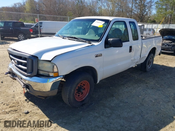 2004 Ford Super Duty F-250 XL with VIN 1FTNX20L84EA84813, listed as a IAAI auction lot 41860712 with 423,146 mi miles. Bid and sale history available at carsss.com. Image 19.