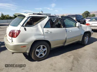 2000 Lexus RX 300 with VIN JT6GF10U3Y0057270, listed as a Copart auction lot 65933004 with 0 mi miles and Salvage Title. Bid and sale history available at carsss.com. Image 3.