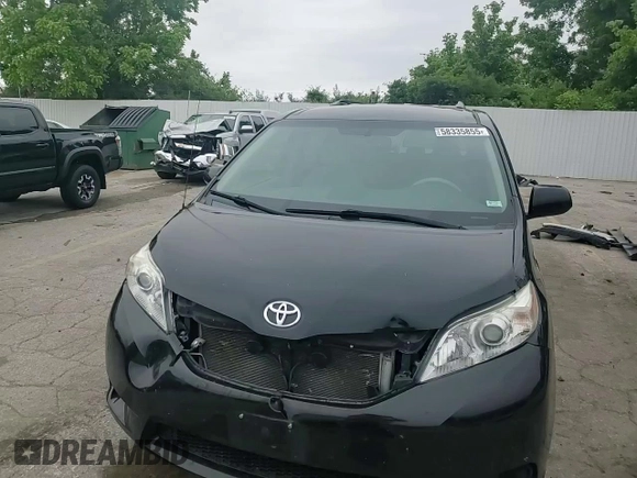 2014 Toyota Sienna LE AAS with VIN 5TDKK3DC3ES438508, listed as a Copart auction lot 58335855 with 176,016 mi miles and Salvage title. Bid and sale history available at DreamBid. Image 14.