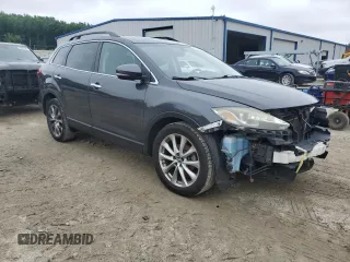 2014 Mazda CX-9 Grand Touring with VIN JM3TB2DA8E0440925, listed as a Copart auction lot 61002275 with 180,373 mi miles and Salvage title. Bid and sale history available at DreamBid. Image 4.