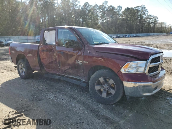 2020 Ram 1500 Classic Tradesman with VIN 1C6RR6FT3LS151495, listed as a Copart auction lot 87970555 with 111,104 mi miles and Salvage Title. Bid and sale history available at carsss.com. Image 4.