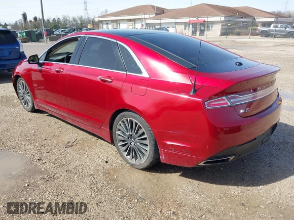 2014 Lincoln MKZ Hybrid with VIN 3LN6L2LU6ER817374, listed as a IAAI auction lot 42065826 with 170,863 mi miles. Bid and sale history available at carsss.com. Image 3.